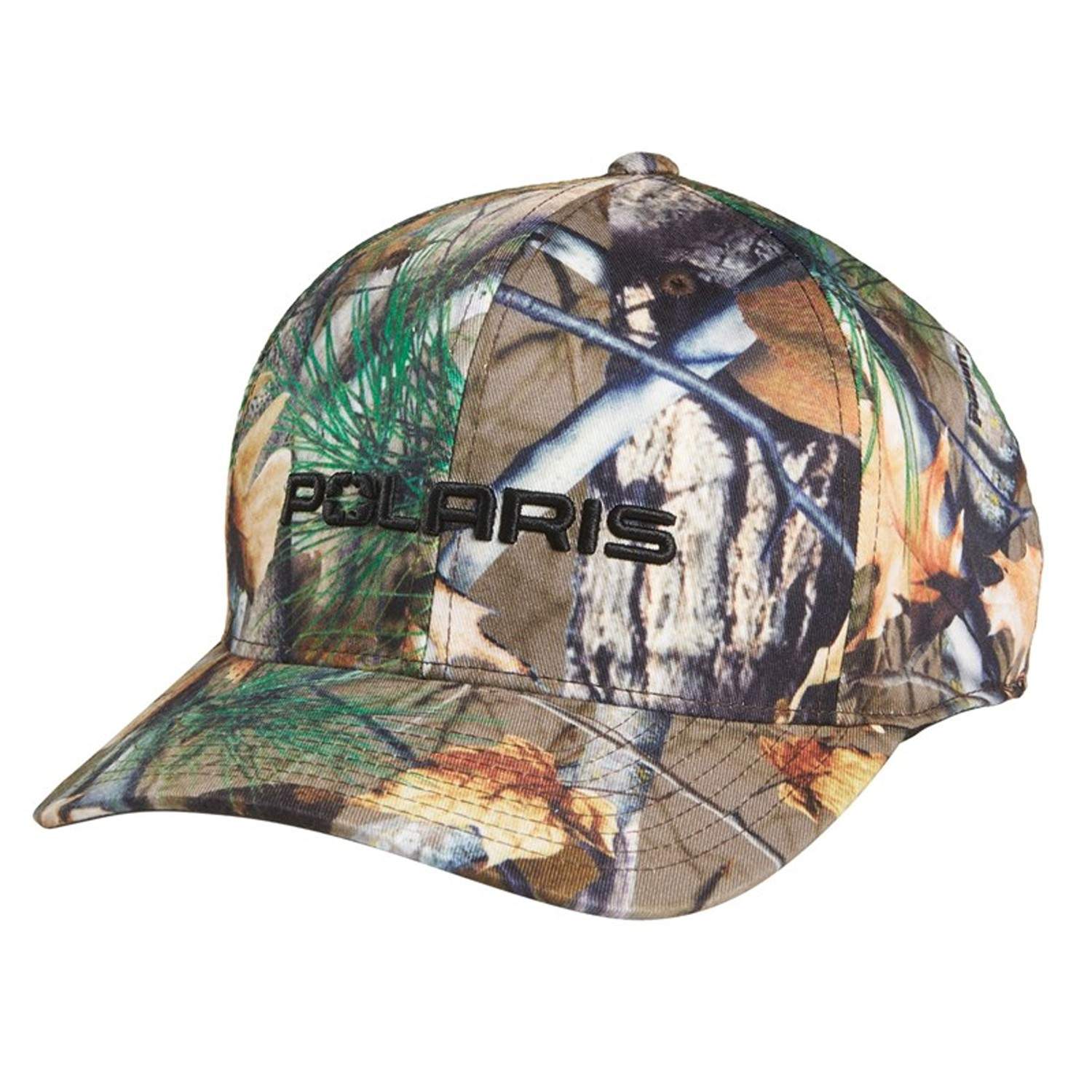 Polaris Snowmobile New OEM, Adult Men’s, FlexFit Stealth Camo Cap, 2861527