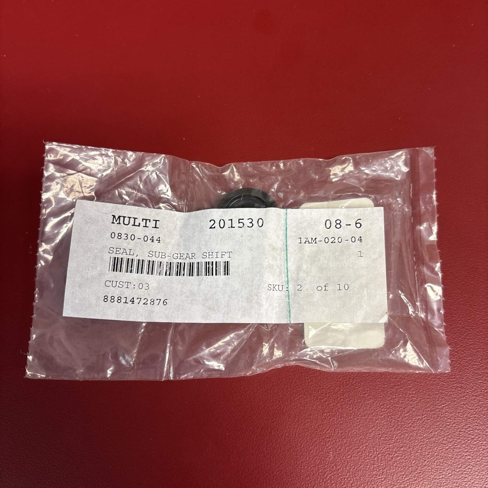 Artic Cat 0830-044 New OEM Sub-Gear Shift Seal