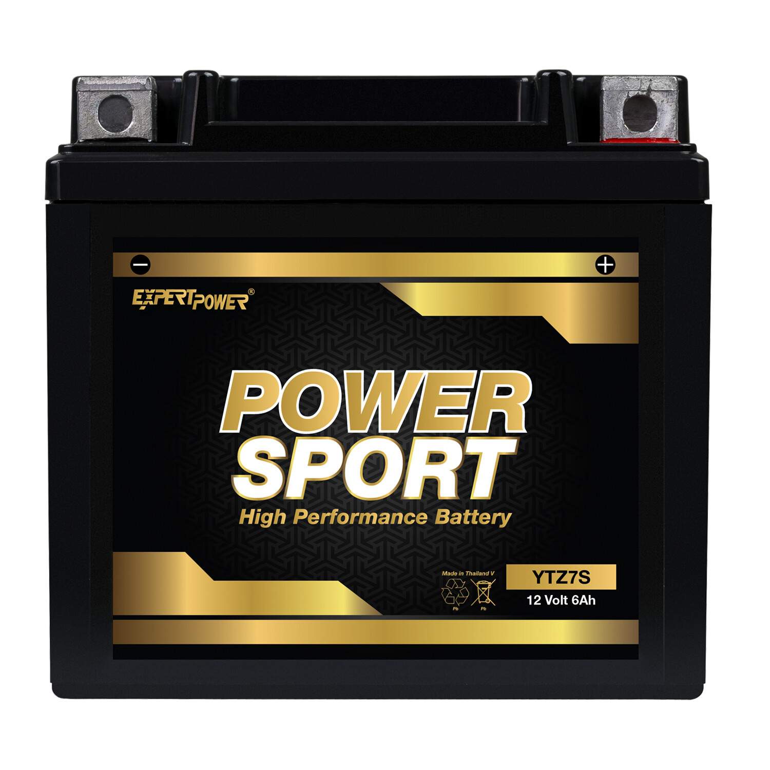 12V 6AH Battery for ATV Snowmobile Mowers PWC Watercraft – YTZ7S