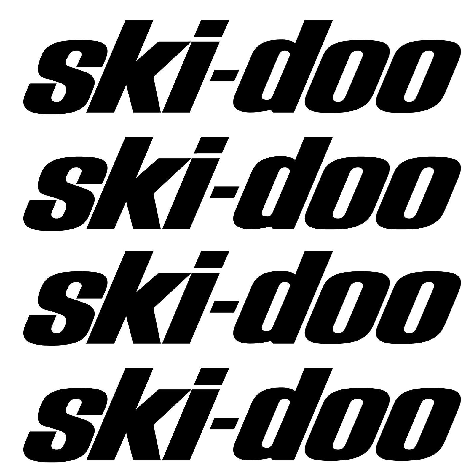 SkiDoo Decal Snowmobile Sticker Windshield Graphics Ski Doo BRP – ANY SIZE