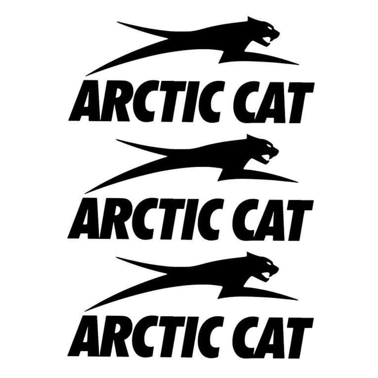 Arctic Cat Decal Die Cut Vinyl Sticker Snowmobile UTV Dirt Bike ATV -ANY SIZE