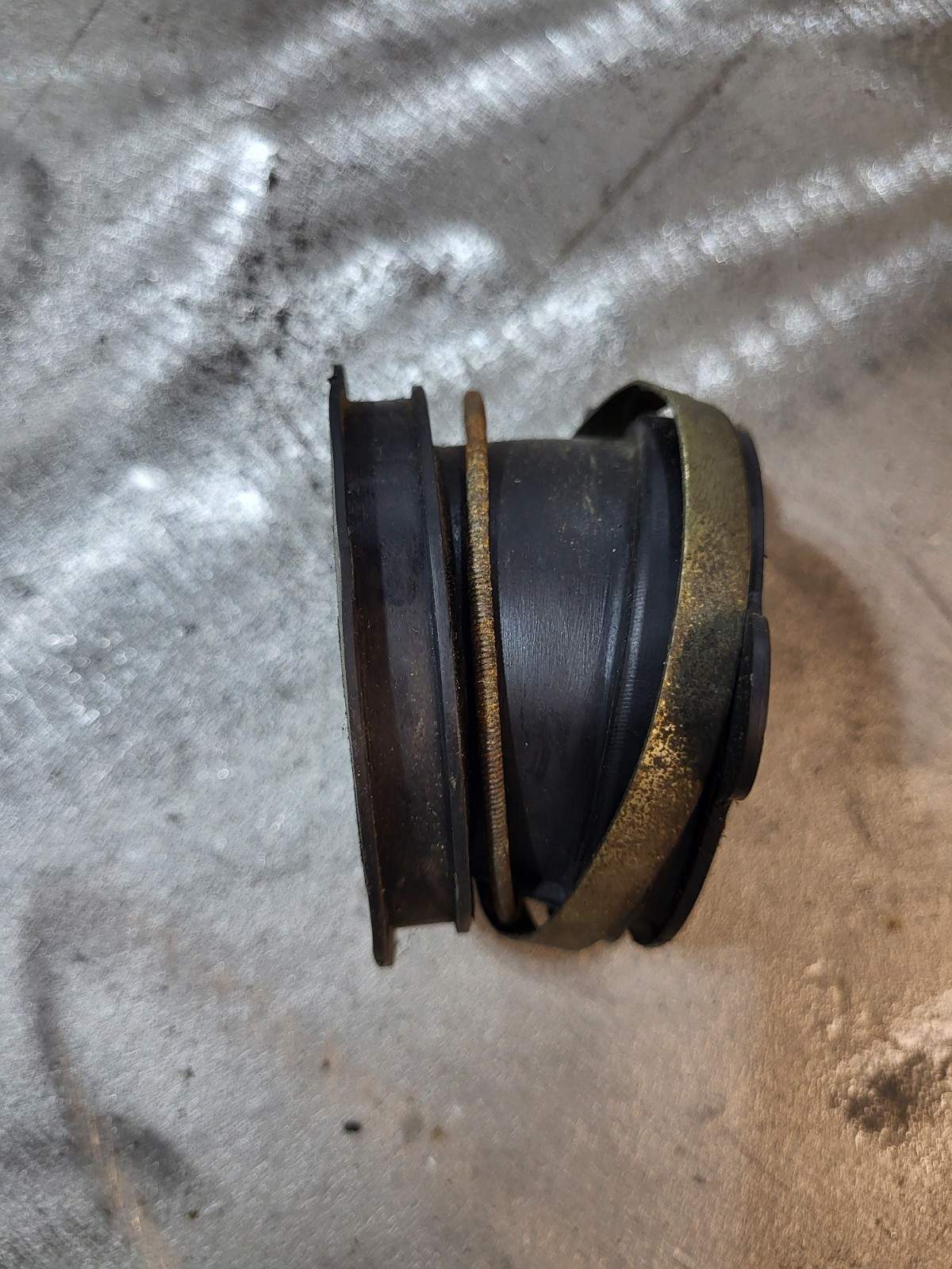 Vintage Yamaha Snowmobile SS440 Air Box Carb Intake Boot