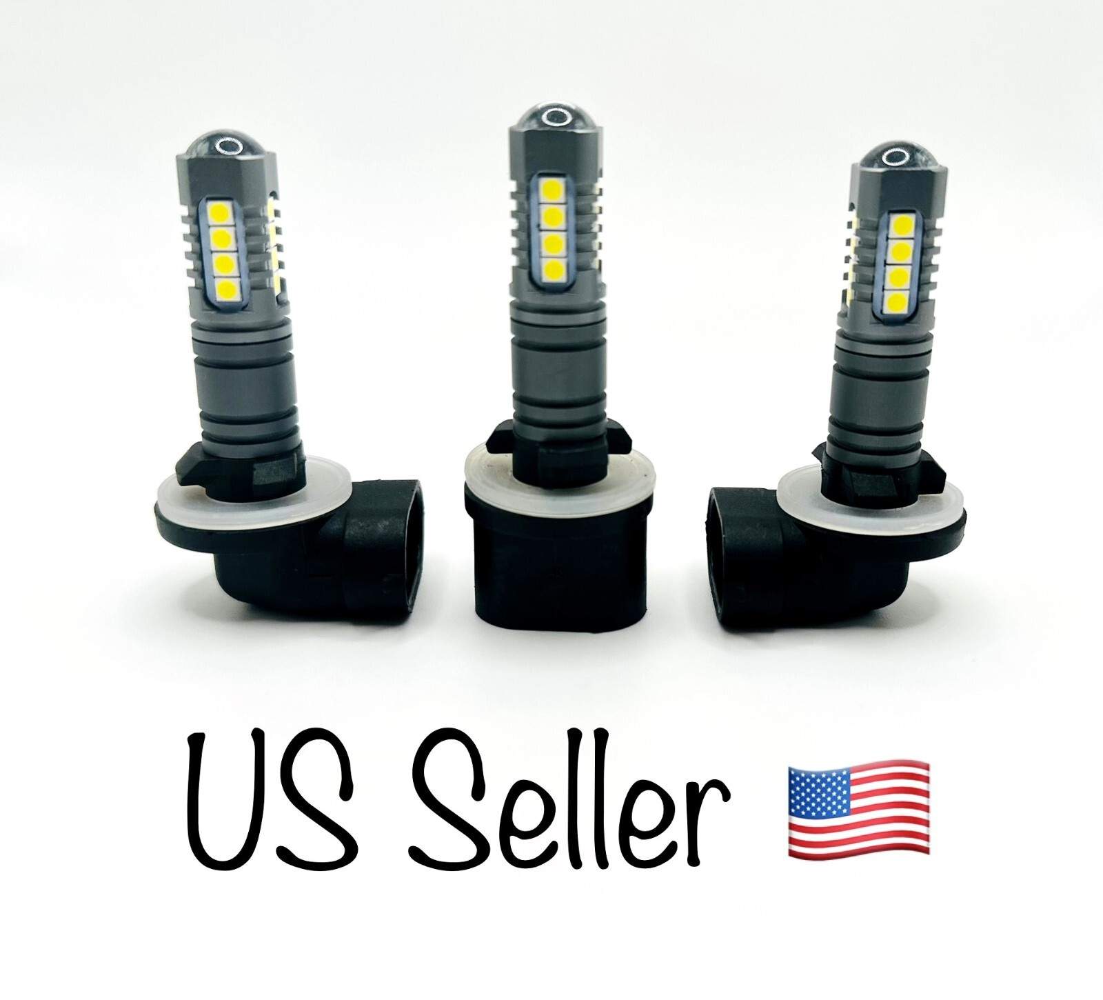 3 SUPER LED light bulbs for Arctic Cat 1998 – 2000 ZR 500 600 snowmobile: USA
