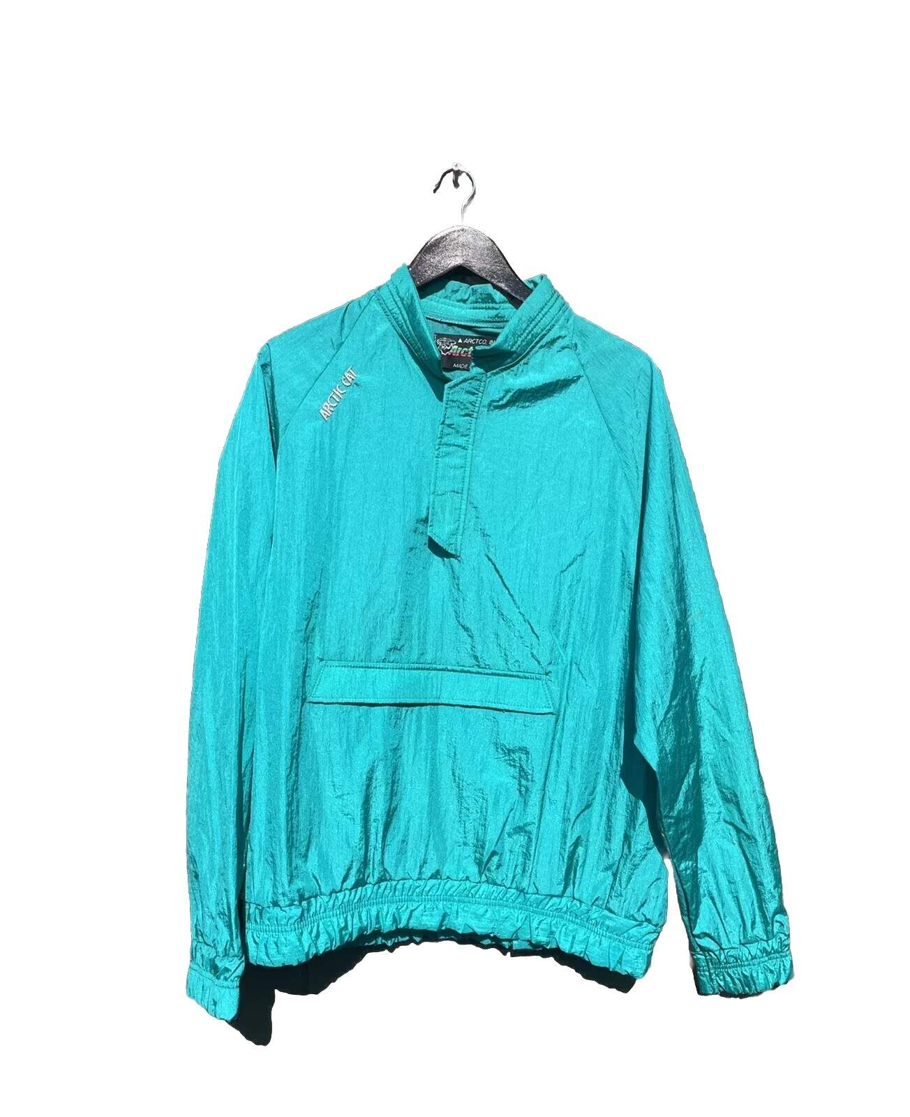 Vintage ARTIC CAT 90’s Windbreaker Light Jacket Size XL Made In The USA