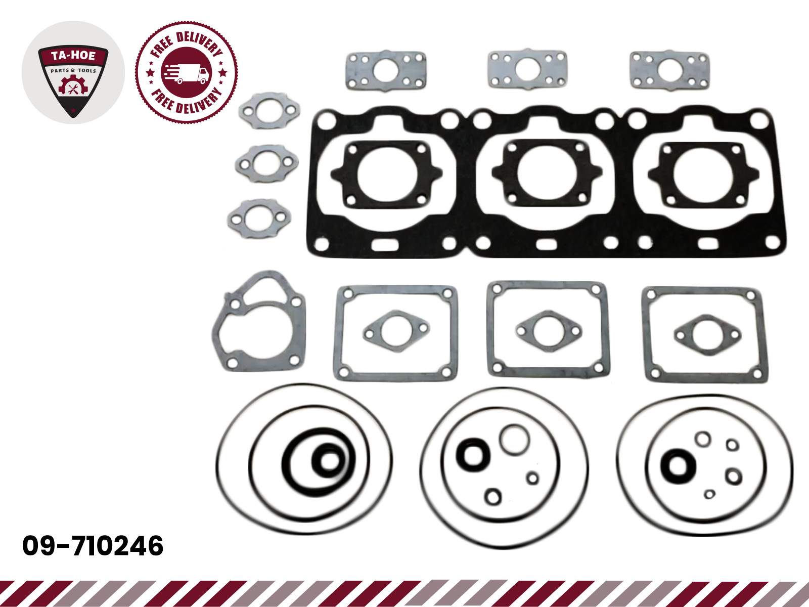 09-710246 Fits Yamaha 1998-2002 SRX600 SRX700 Mountain Top End Gasket Kit