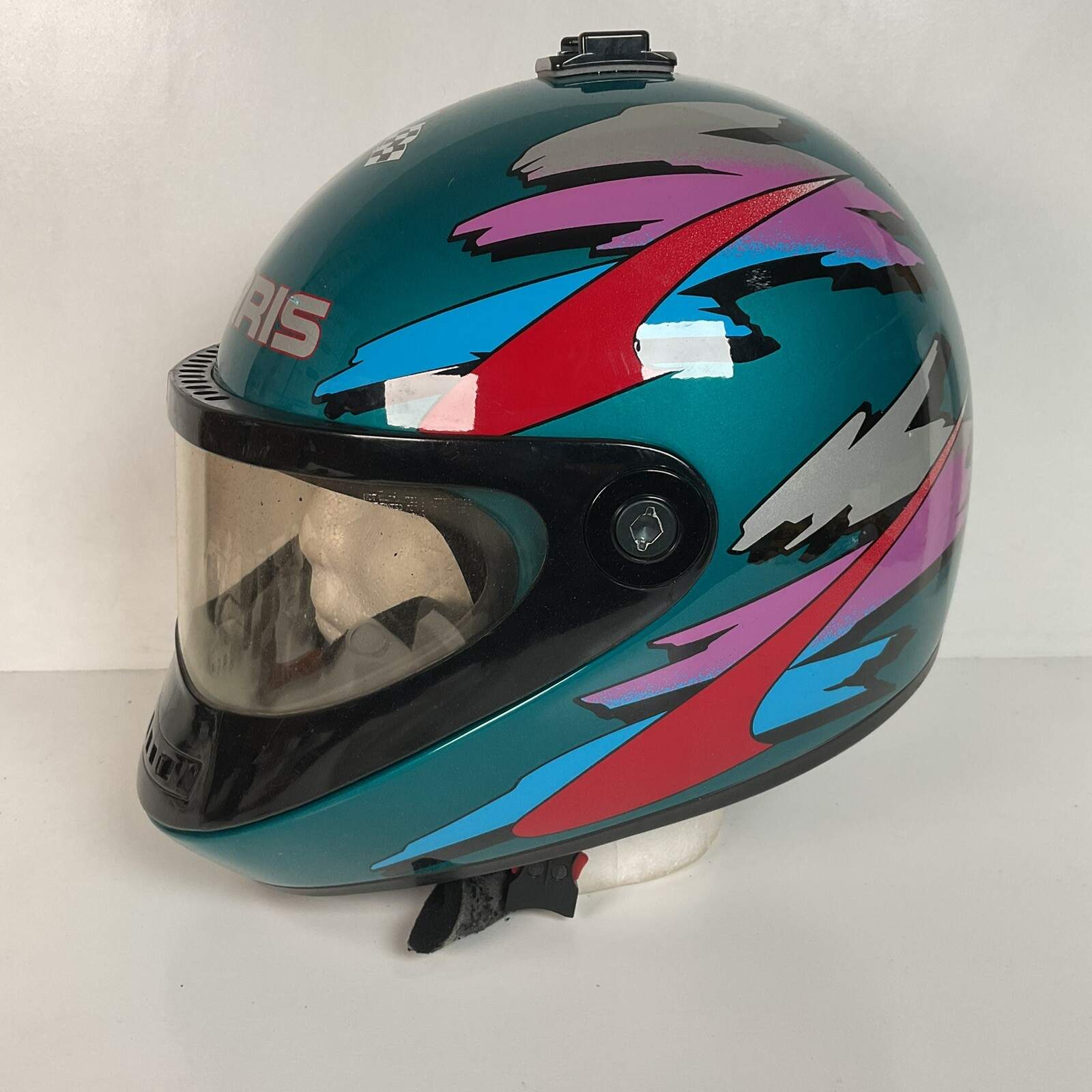 Vintage Bell For Polaris Snowmobile Helmet Large Full Face