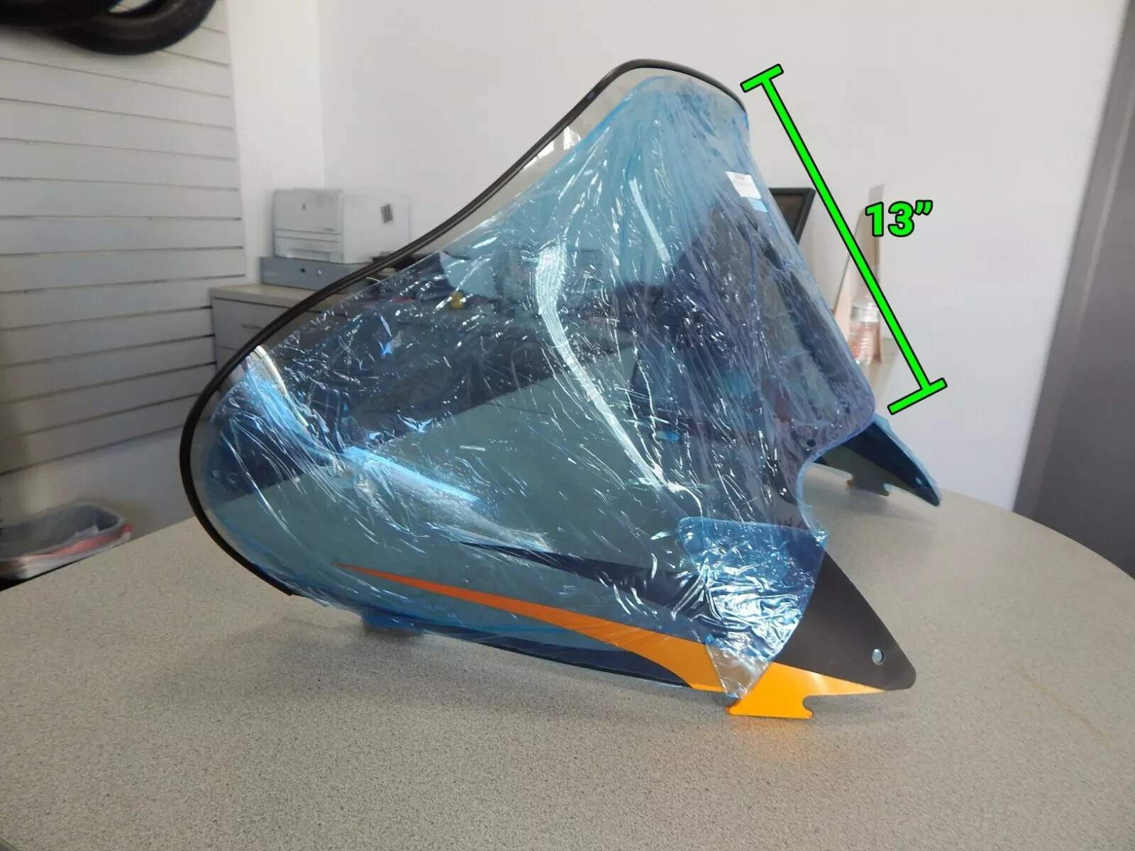 Arctic Cat Snowmobile 2000-2008 ZR ZL Z 13.5″ Yellow Windshield – 2606-644