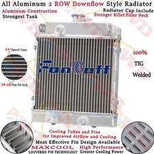 2 Row Radiator For Artic Cat Prowler 700 550 TRV 700 550 450 TBX 700 XR 500