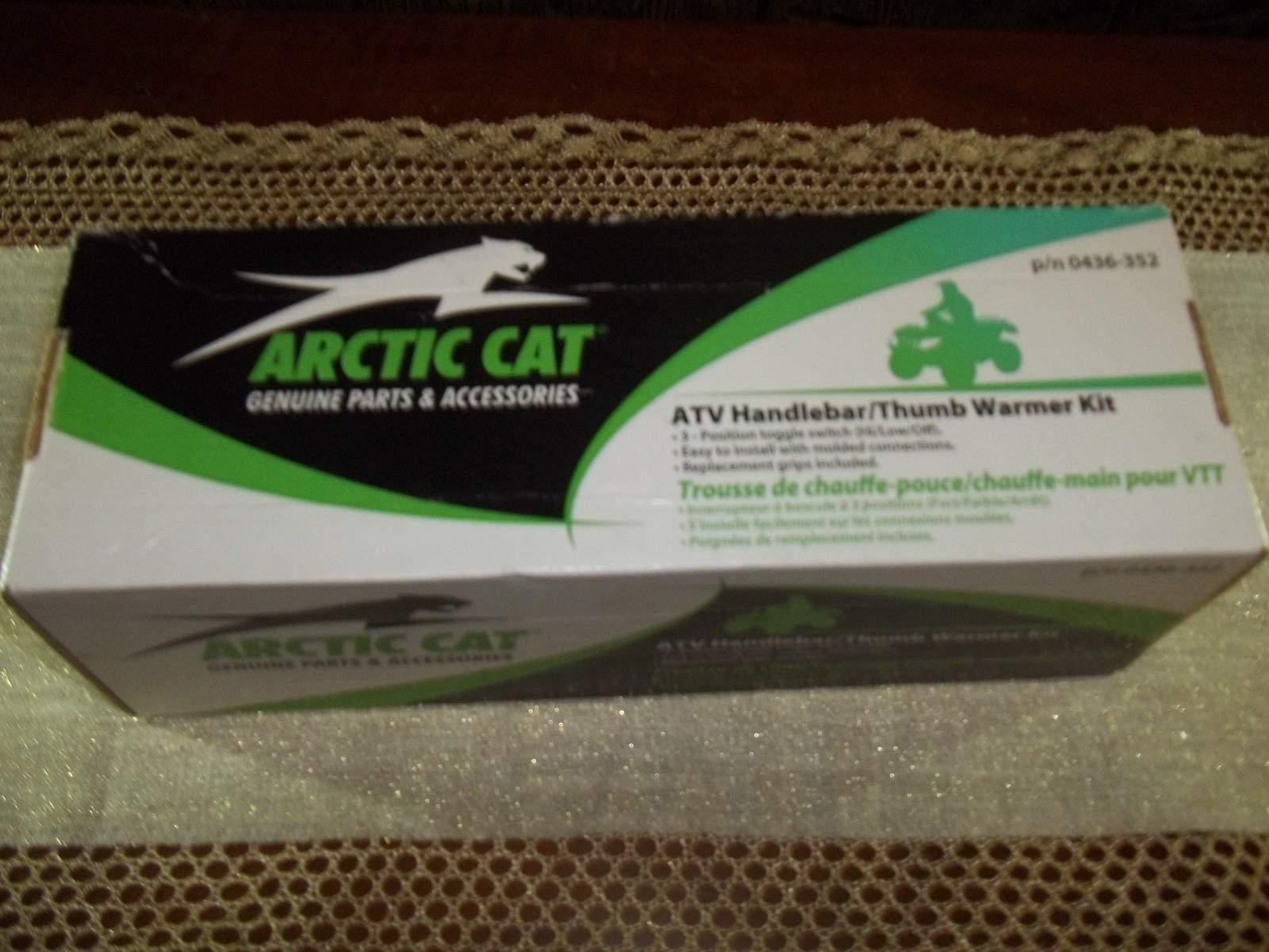 Arctic Cat Heated Hand/Thumb Warmer 0436-352 1998-2018 Full Size ATVs