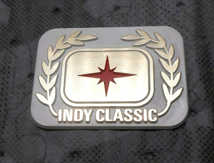 NOS 1988 Polaris Snowmobile Hood Badge 5430980 Fin Swe INDY 400 650 (K1)