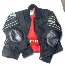 YAMAHA Unisex Large Racing Snowmobile Jacket And Bibs Full Zip Vintage 60s 70s