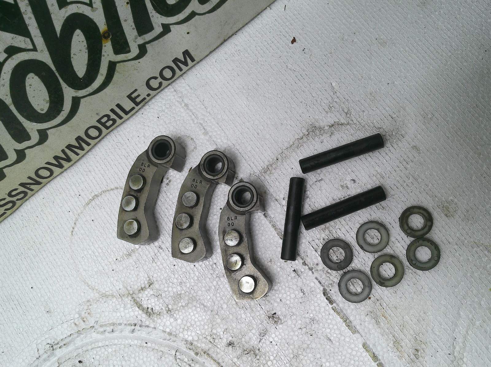 Yamaha Snowmobile Clutch Weights SR Viper Sidewinder 1050 Apex 1000 8LR 00