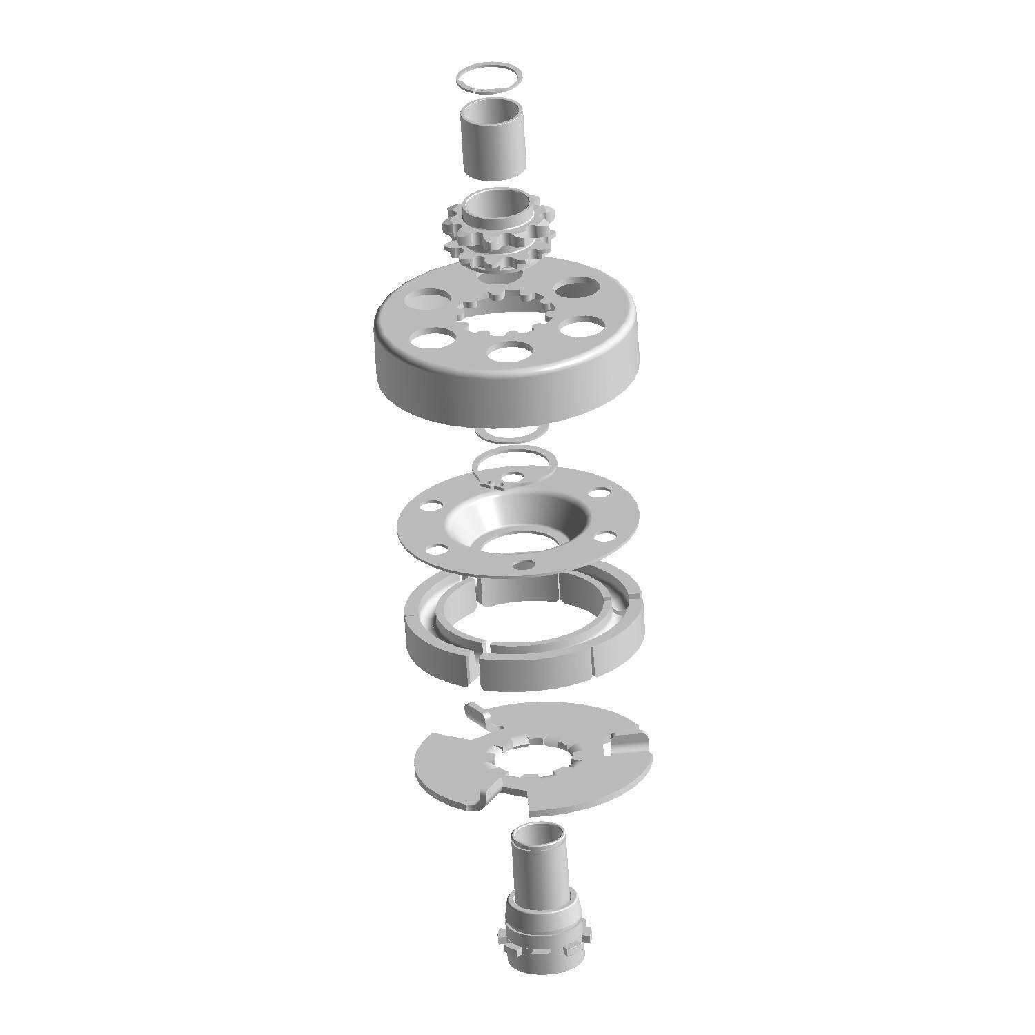 Polaris Drive Clutch, Genuine OEM Part 1321966, Qty 1