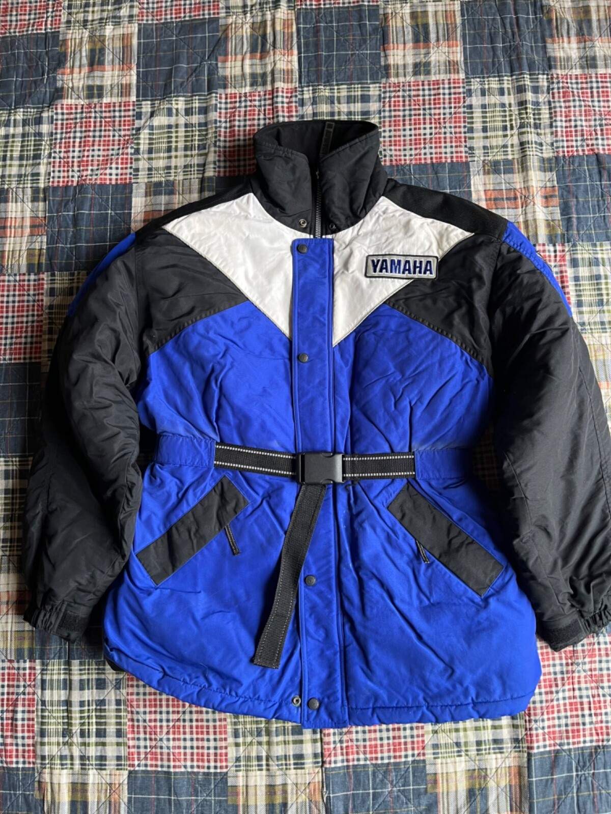 Yamaha Snowmobile Long Jacket Coat Cold Weather Gear Men’s Size Large Tall