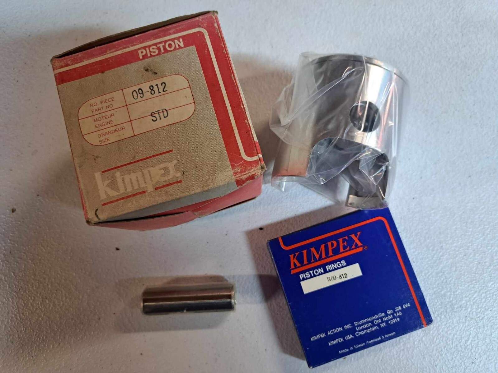 NOS Kimpex Piston 1972 – 1974 Yamaha Snowmobile 09-812