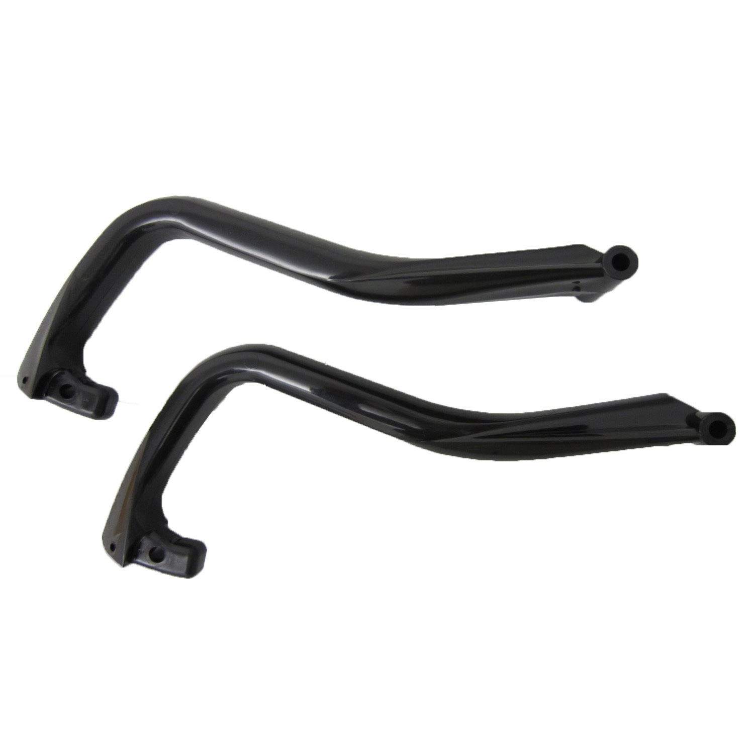 Ski-Doo New OEM Grab Handle Loop Ski Toe Flex Pilot Composite Plastic BLACK Pair