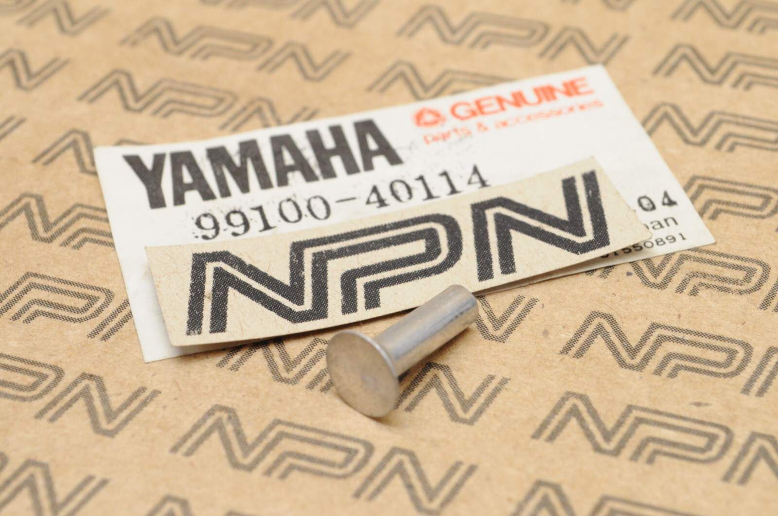 Yamaha Snowmobile EX340 EX440 GPX338 VMX540 Frame Flat Head Rivet NOS OEM