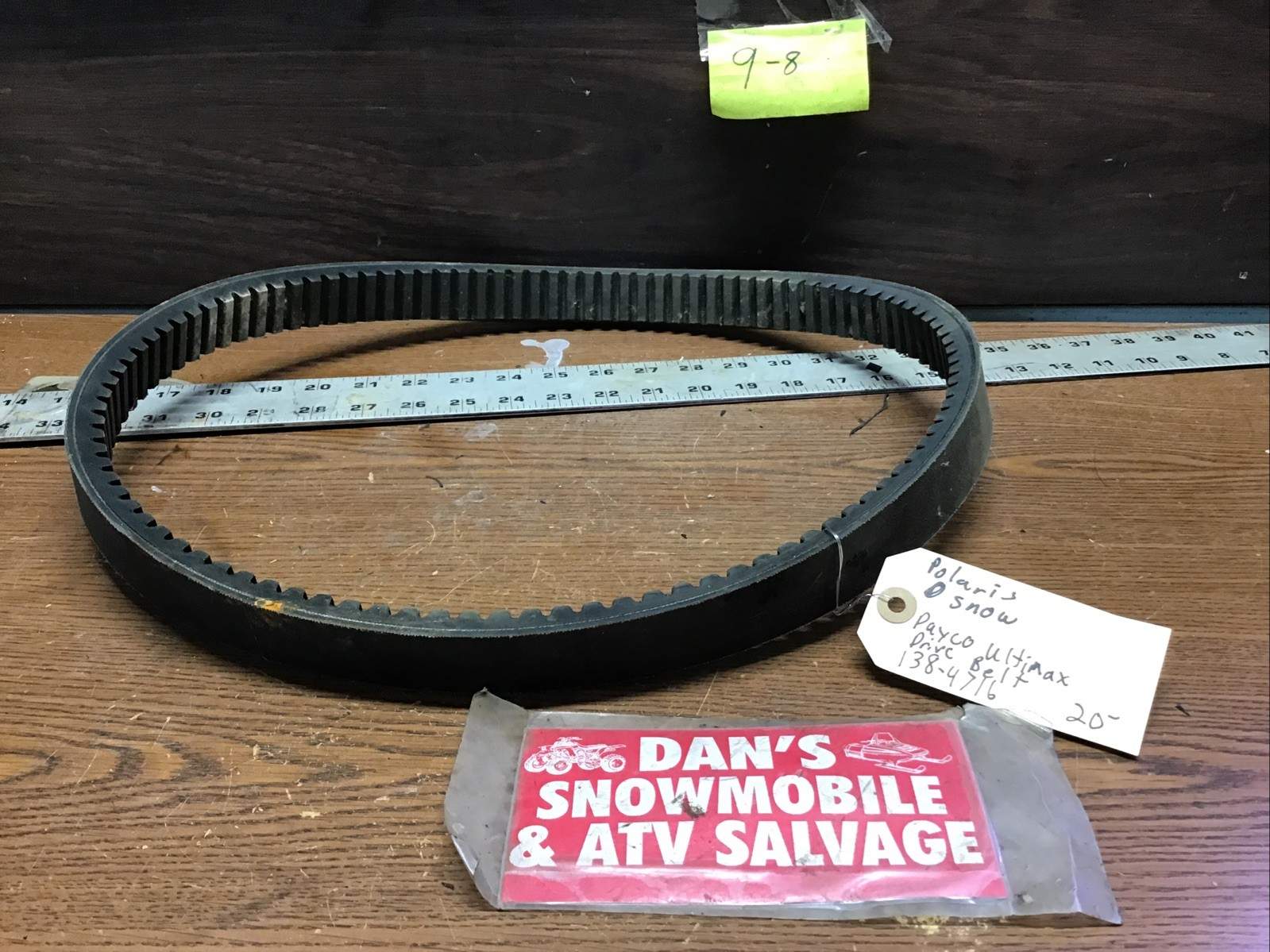 Belt Drive Dayco Ultimax # 138-4716 Polaris Snowmobile