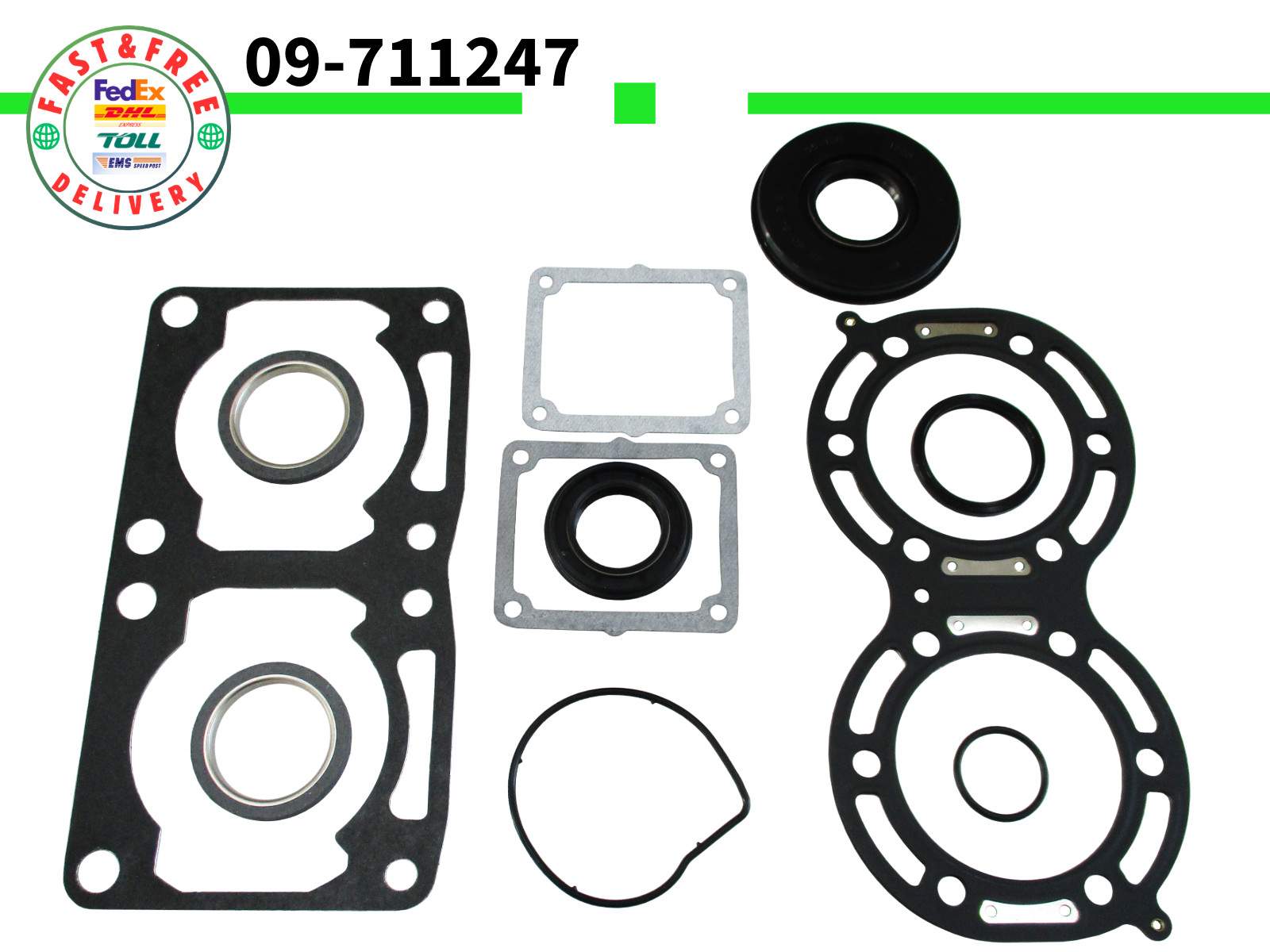 For Yamaha 09-711247 Gasket Set Snowmobile VMax/Venture/MountainMax/VMax XT&XTR