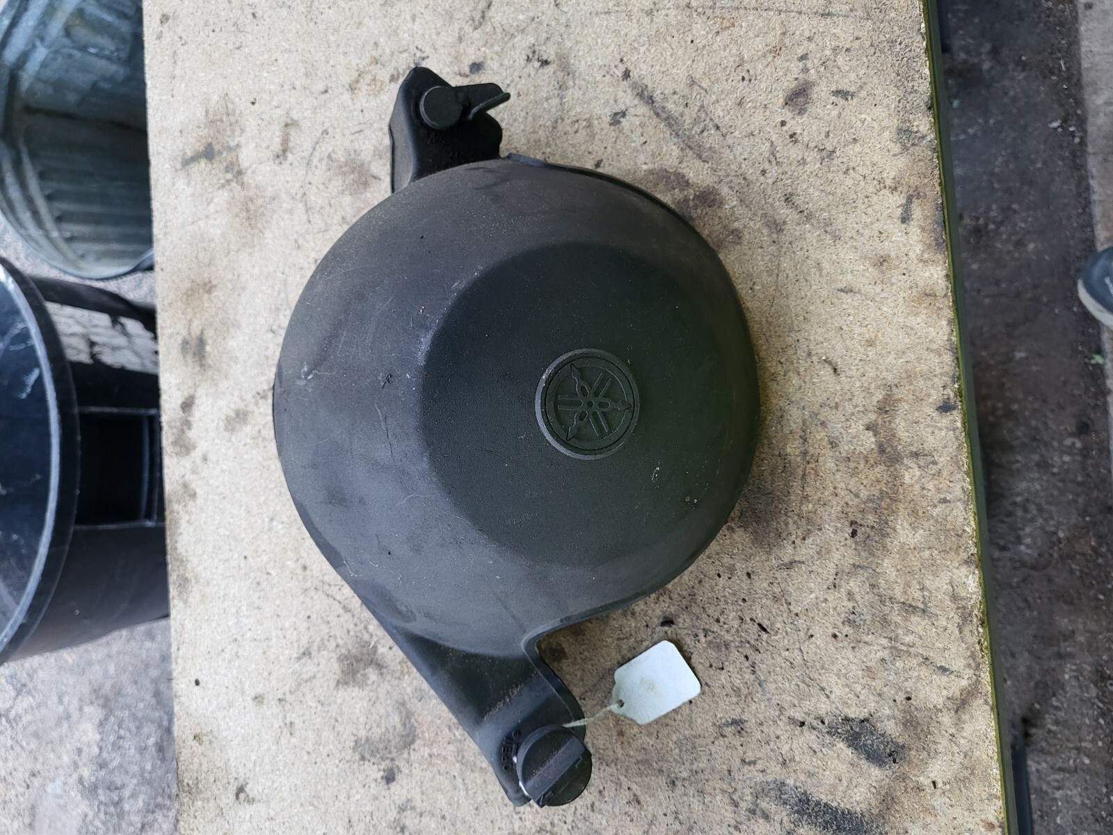 Vintage Yamaha Snowmobile Clutch Cover Guard