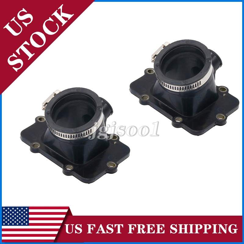 2Pcs For 2001-2004 Ski Doo 500 600 Carb Intake Boots Replace 420867880 420867882