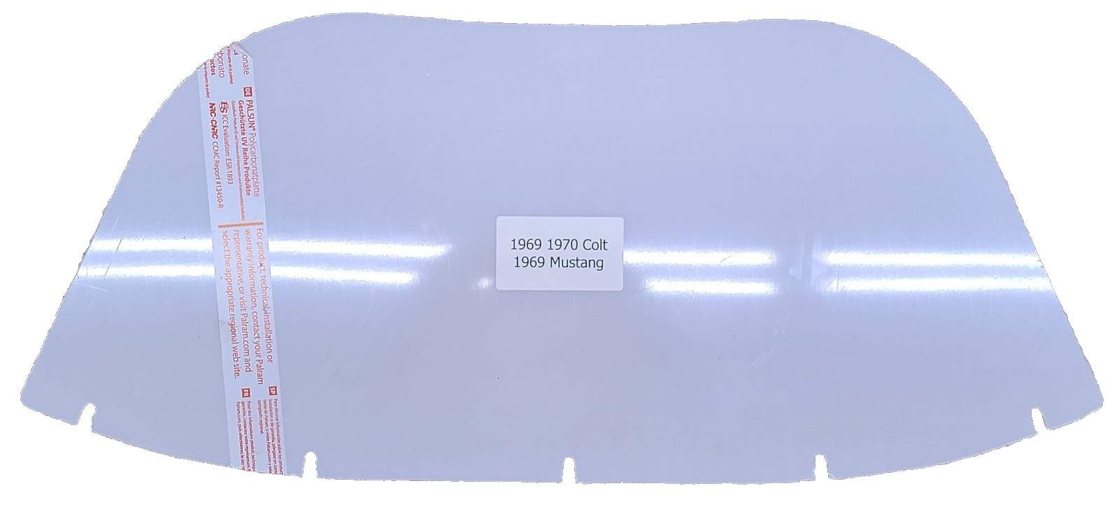 1969 1970 Polaris Colt 1969 Mustang Vintage Snowmobile Clear Windshield