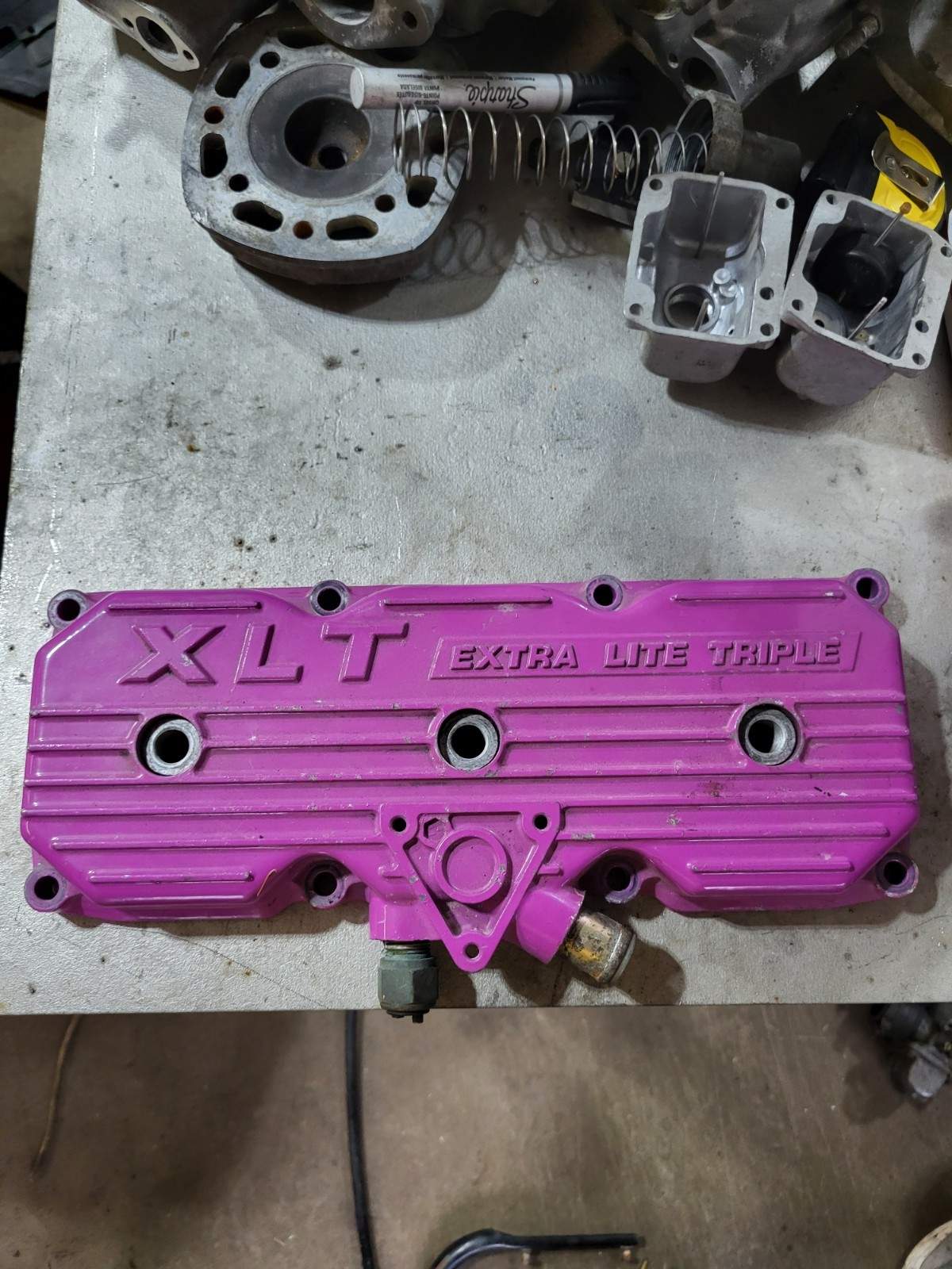 Polaris Snowmobile XLT Triple Cylinder Head