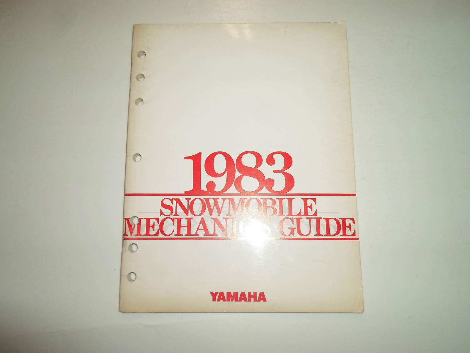 1983 Yamaha Snowmobile Mechanics Guide Manual FACTORY OEM BOOK 83 DEALERSHIP x