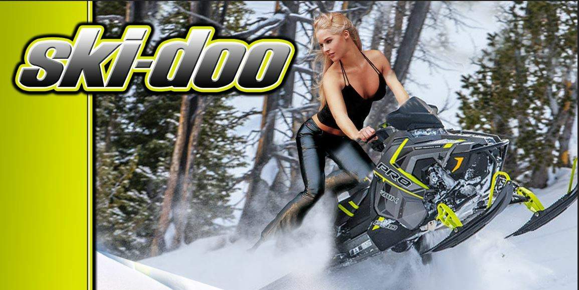 Custom Ski Doo Polaris Artic Cat Snowmobile Racing Sled Snocross Vinyl Banner