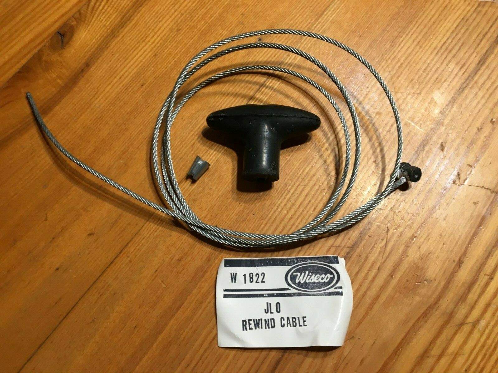 NOS JLO Small Recoil Handle Cable Kit Vintage Snowmobile Polaris Arctic Cat