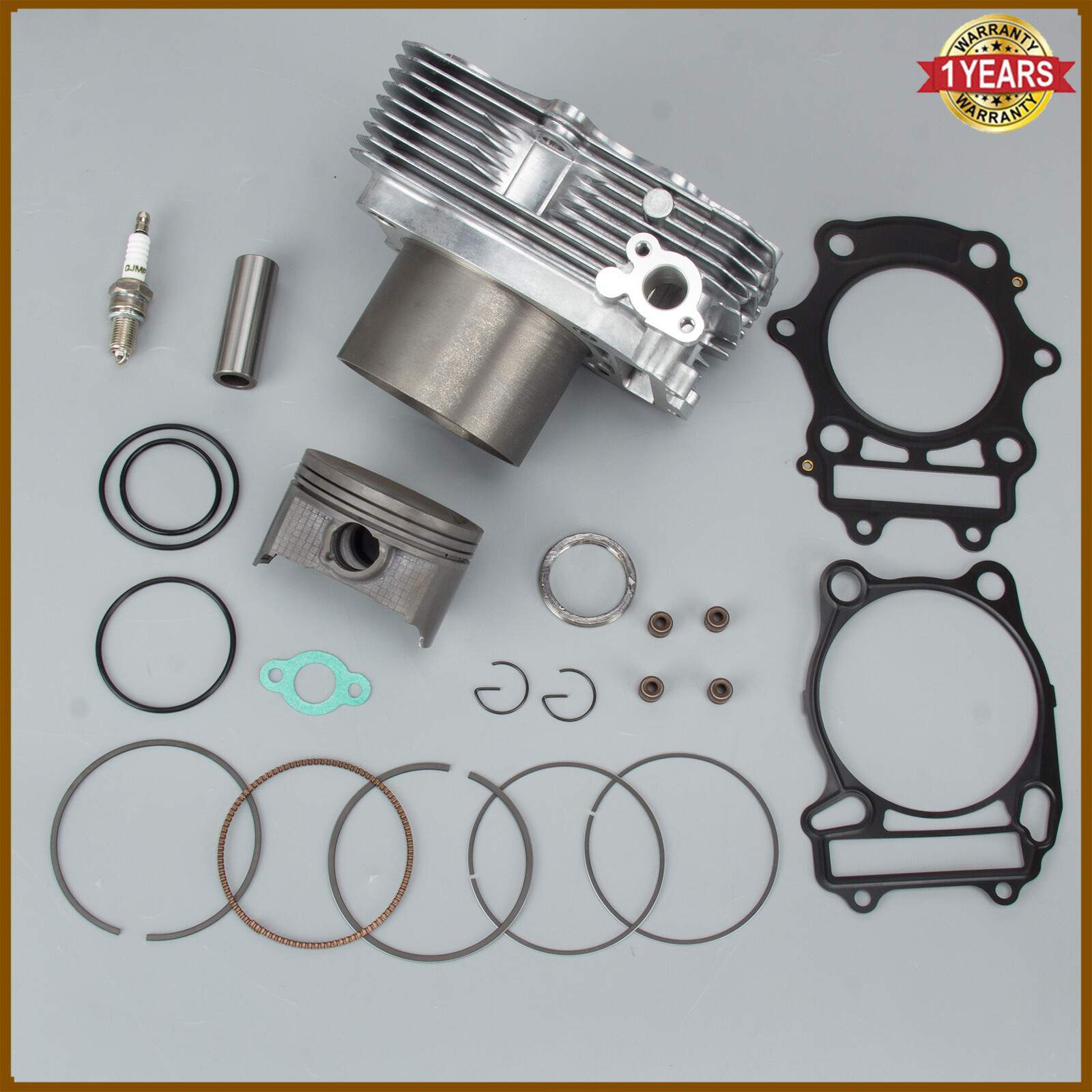 For Arctic Cat 400 4×4 Automatic and Manual Top End Kit Cylinder Piston