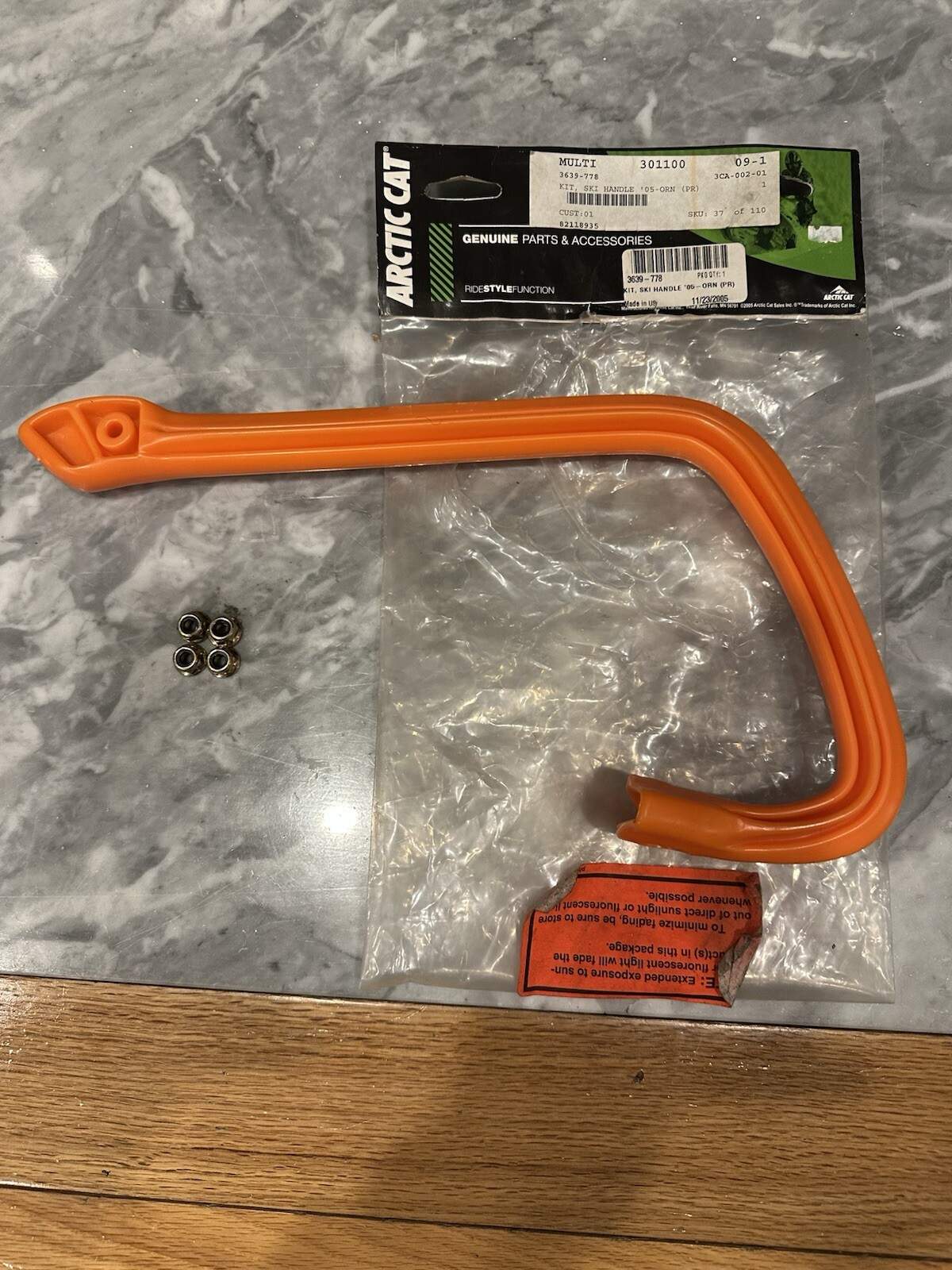 Arctic Cat Replacement Ski Handle-orange (for 05 Artic Cat) 3639-778