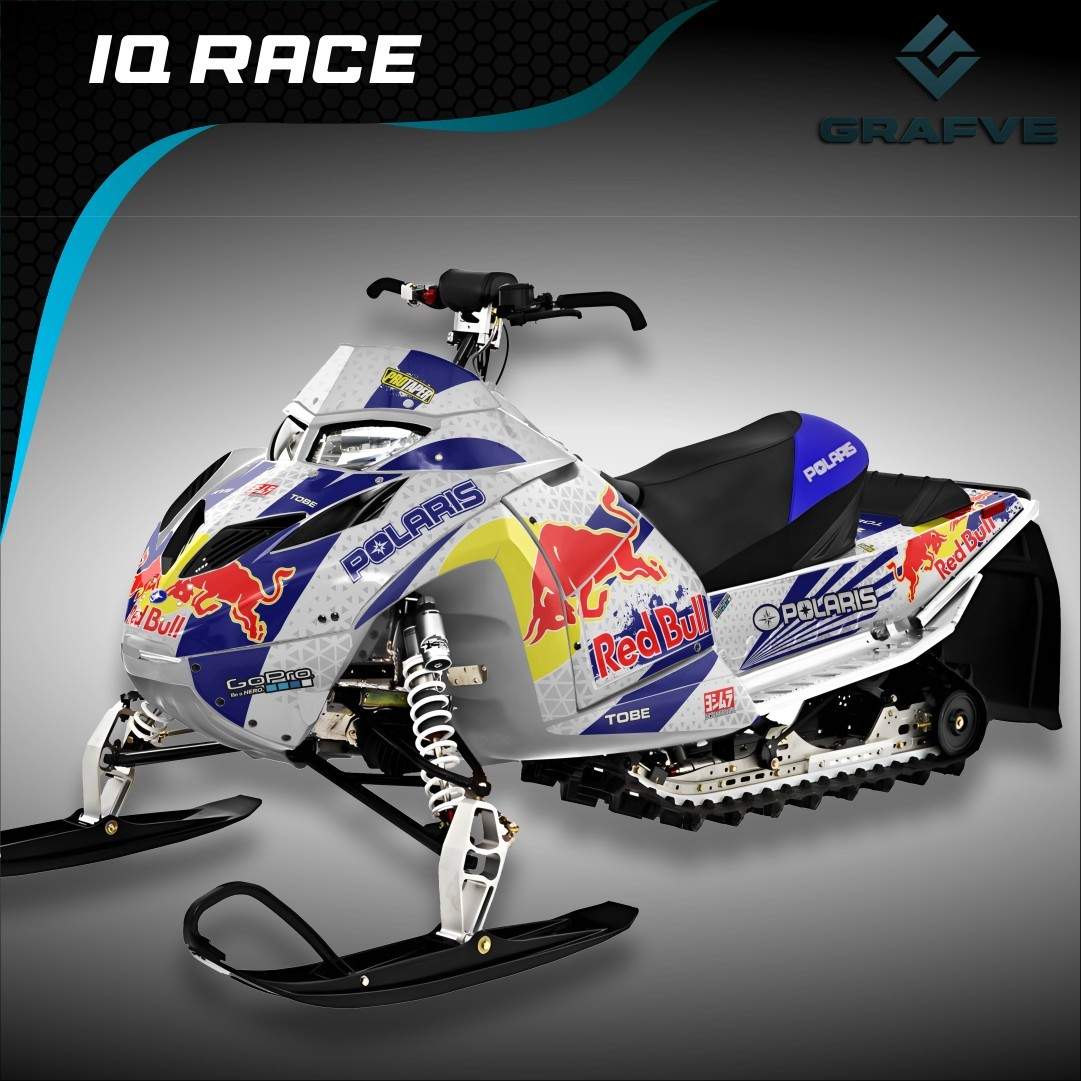 Polaris IQ Racer 2005-2013 Kit Graphics Decals Stickers Snowmobile Wrap