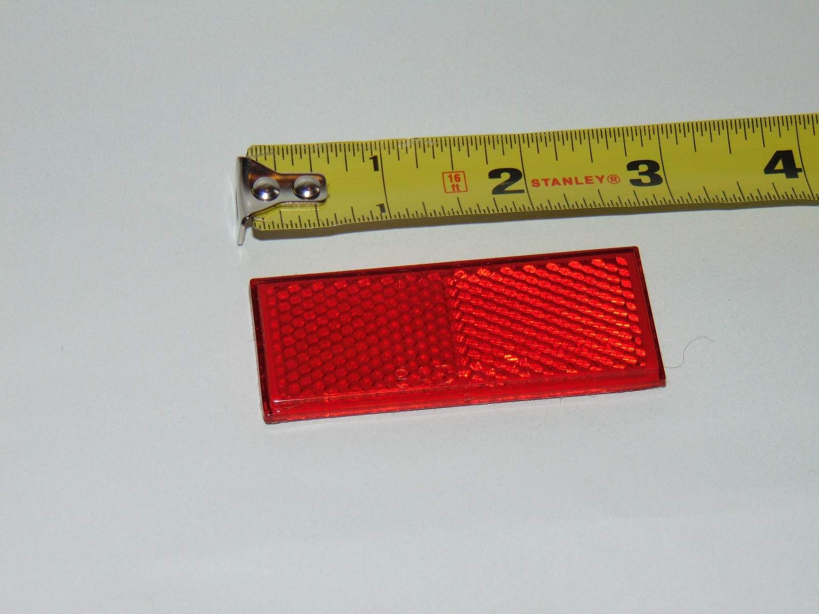 (2) Nos 70’s Skidoo Snowmobile Red Reflector RX-210 SAE-A-71