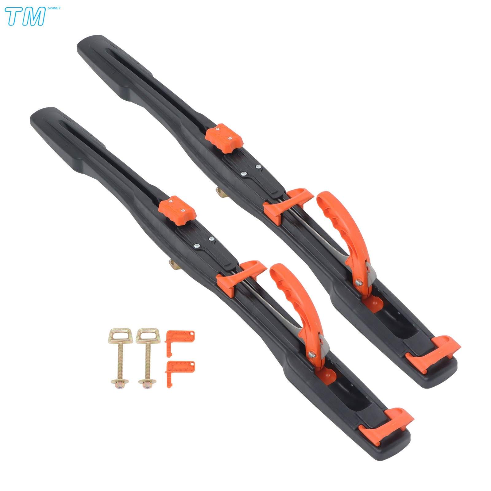 2PCS For 1000 SC-FRONT Snowmobile Sled Trailer Tie Down Front w/ Deck Hook