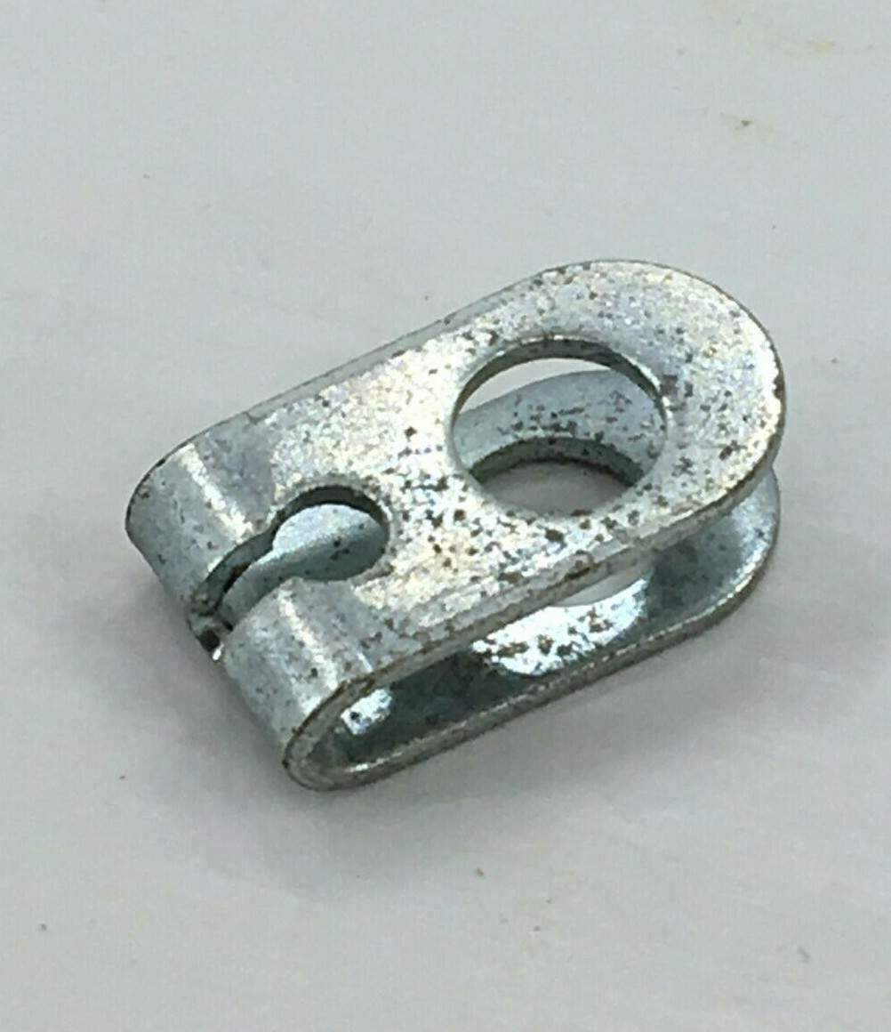 BRAKE CABLE CLEVIS (U-BRACKET) VINTAGE SNOWMOBILE MINI BIKE 1 1/8″ L 3/8″ HOLE