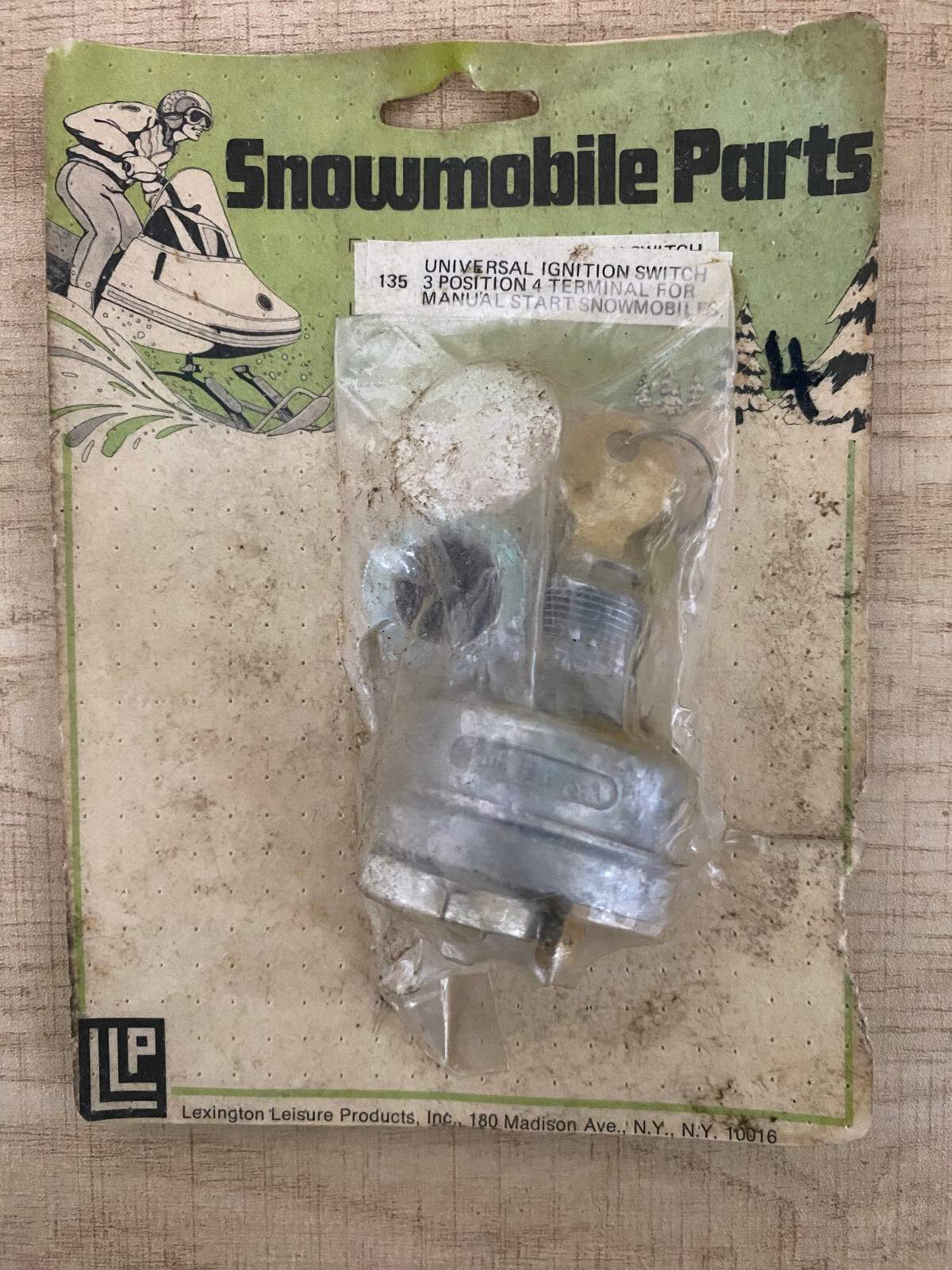 Universal Snowmobile Ignition Switch 3 Position 4 Terminal manual Start Engines