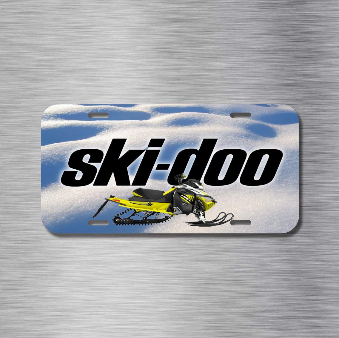 NEW Ski-Doo Snowmobile Sled Ski doo License Plate CAR SUV Truck