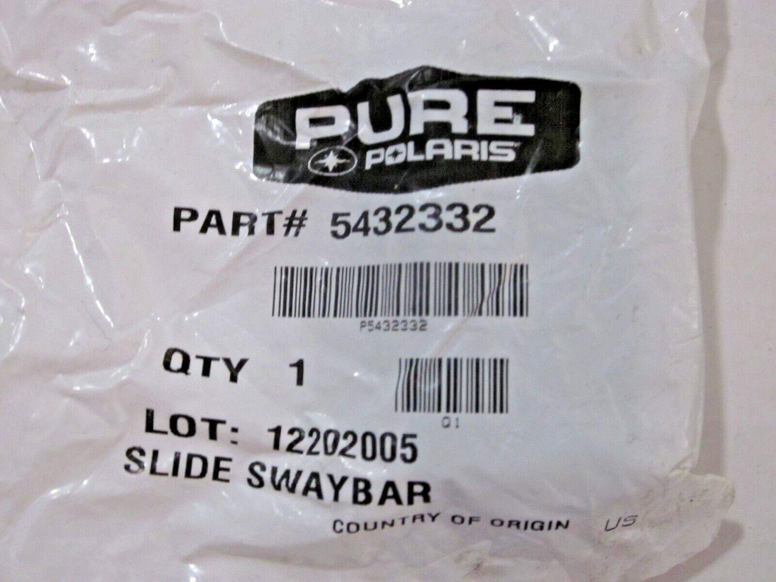 for Polaris Snowmobile 5432332 Slide Sway Bar  OEM Polaris Part