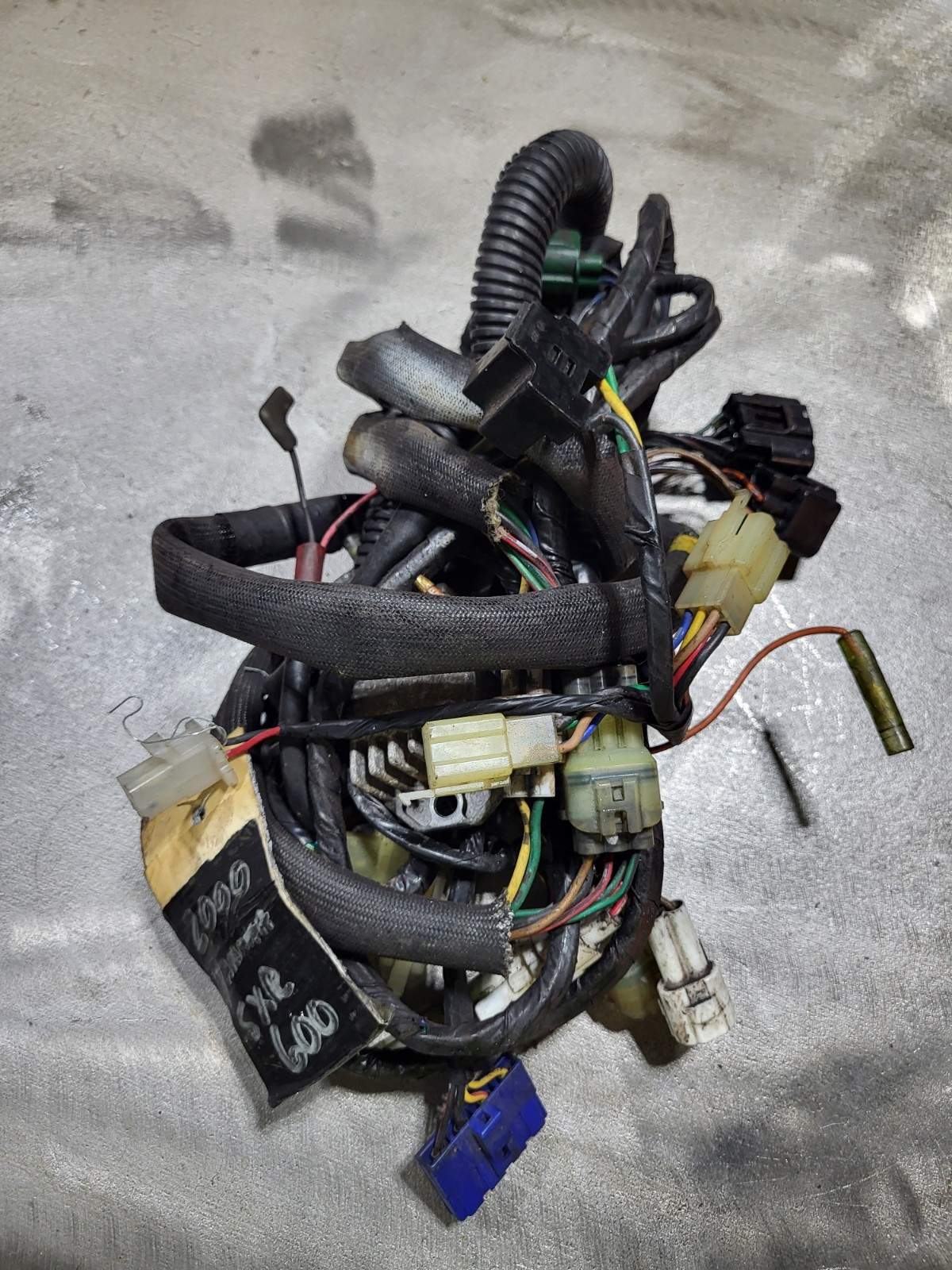 Vintage Yamaha Snowmobile SXR 600 Main Wiring Harness 2000