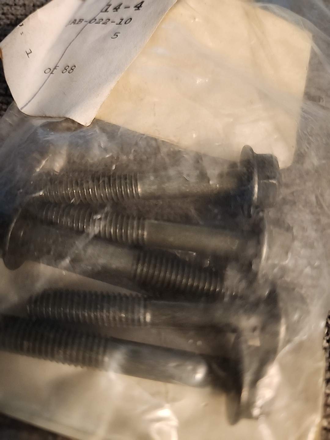 Arctic Cat Snowmobile Crankcase Water Pump Bolt 3003-490 3004-442 Oem Pkg Of 5