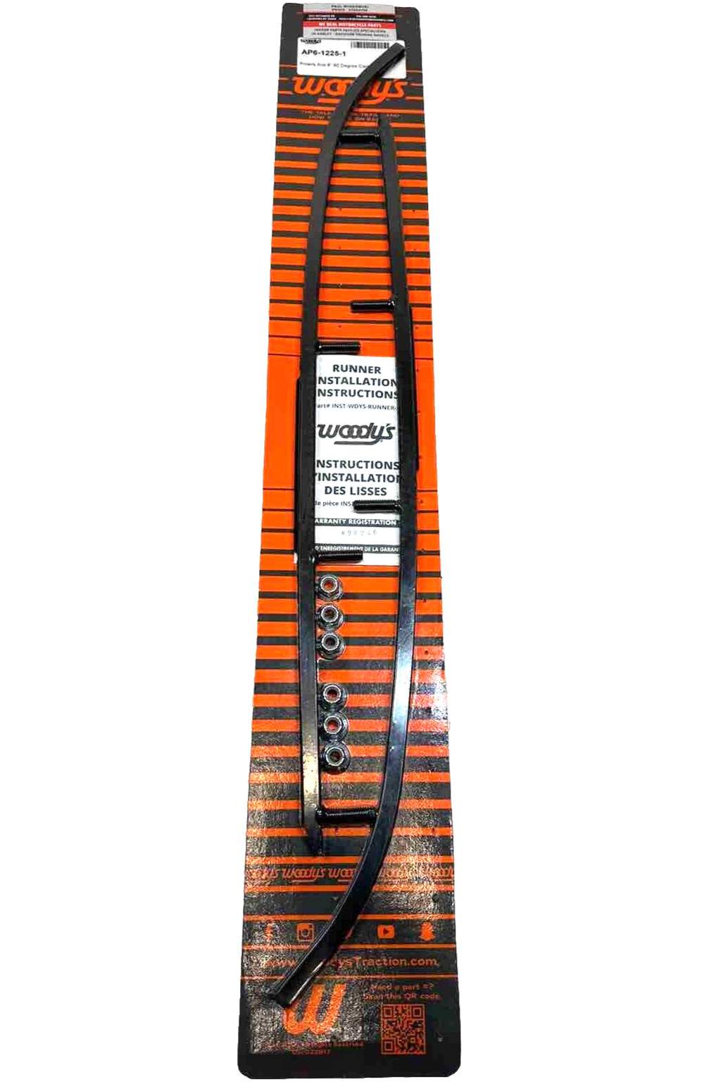 Woodys 6″ Carbide ACE Flat Top Runners Wear Bar Polaris Snowmobile – AP6-1225