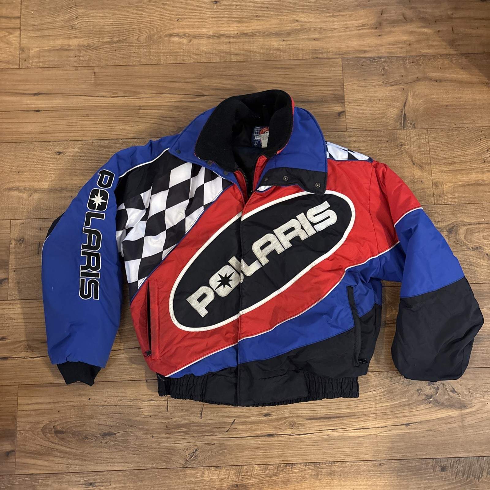 VTG Polaris Snowmobile Jacket Size USA Color Block – Men’s Medium
