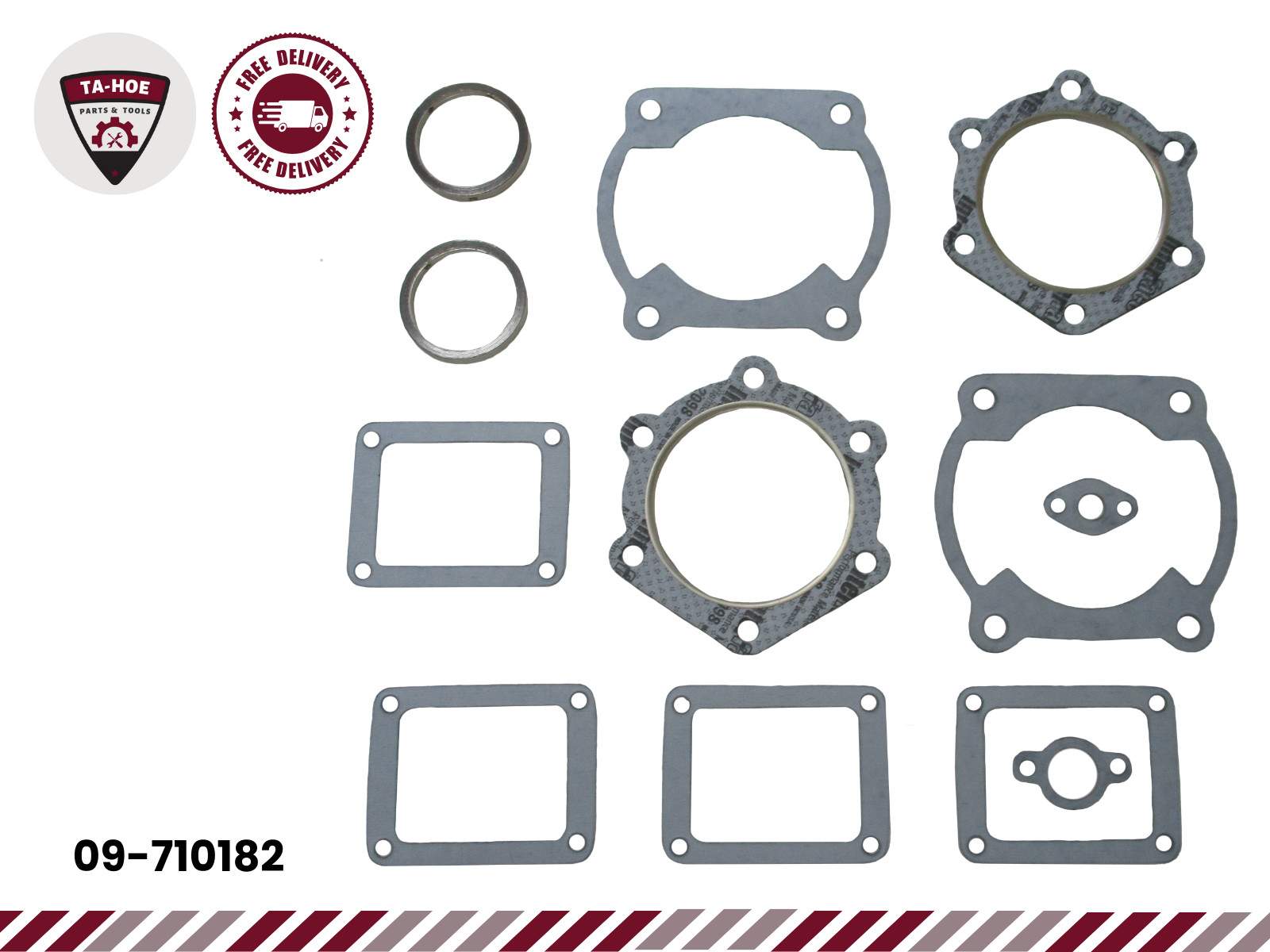 09-710182 Fits Yamaha VK540 VK540II VK540III Top End Gasket Set 710182