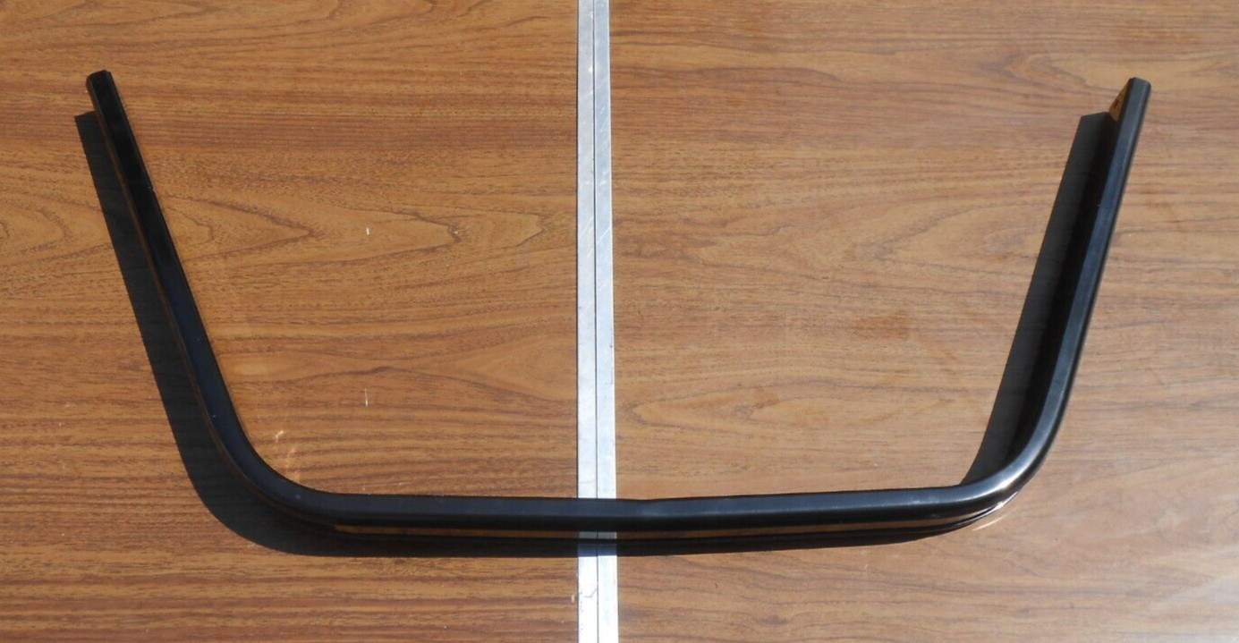 Polaris Bumper Front Medium Gloss Black, Genuine OEM 5224517-067 Snowmobile Sled