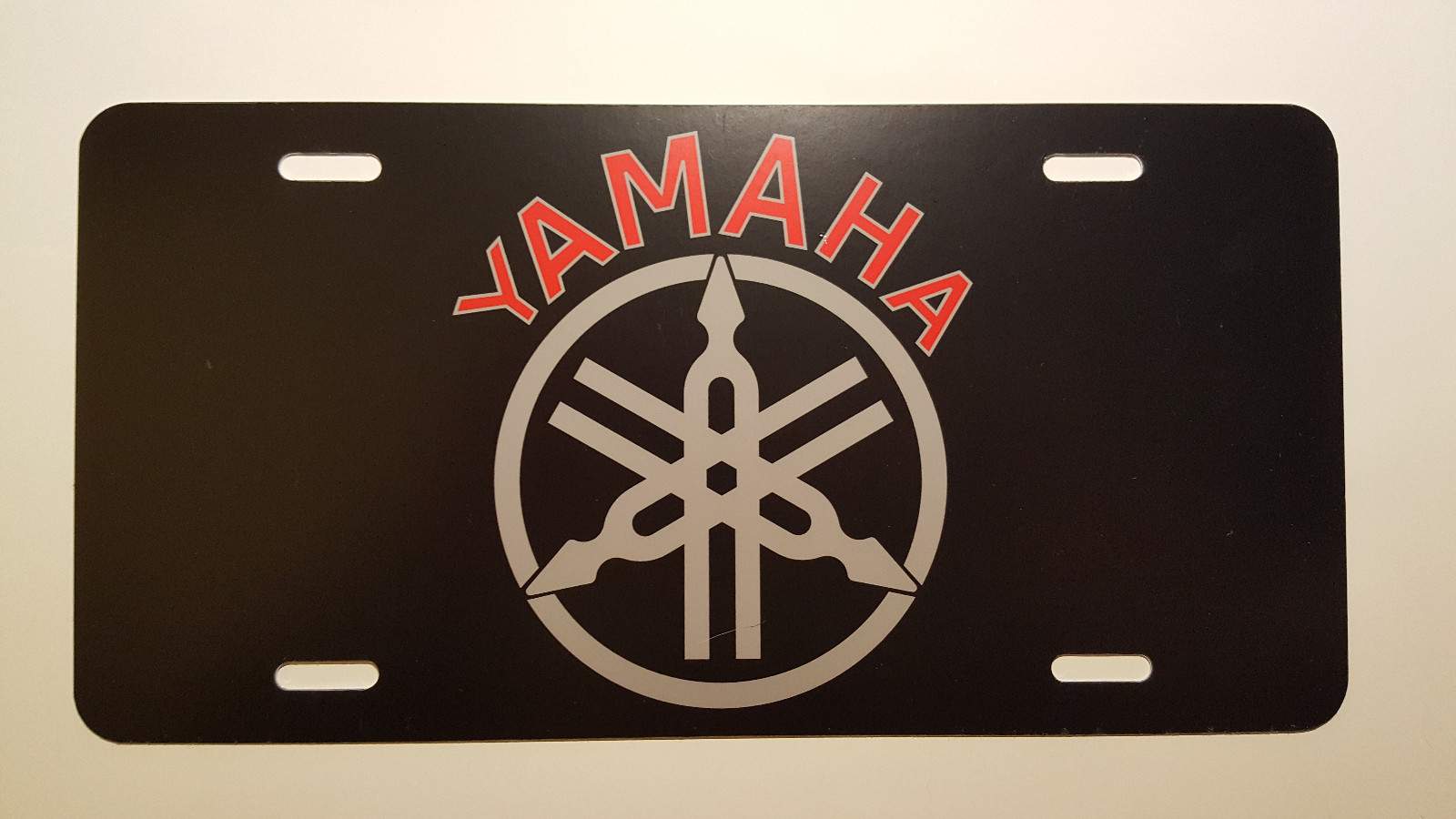 Vintage Yamaha Snowmobile Logo Novelty License Plate (070)