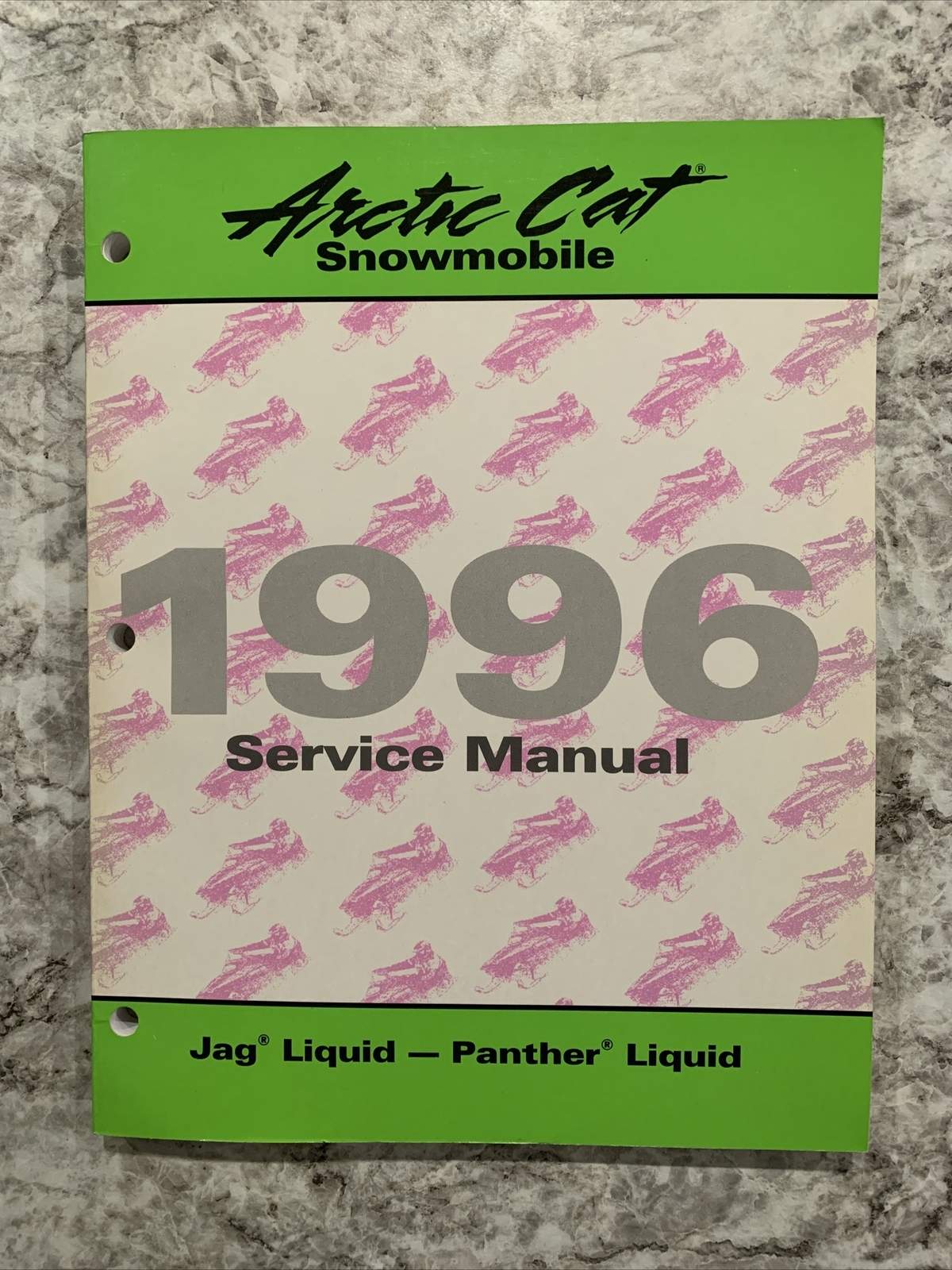 1996 ARTIC CAT JAG LIQUID,PANTHER LIQUID SNOWMOBILE SERVICE MANUAL OEM #2255-307