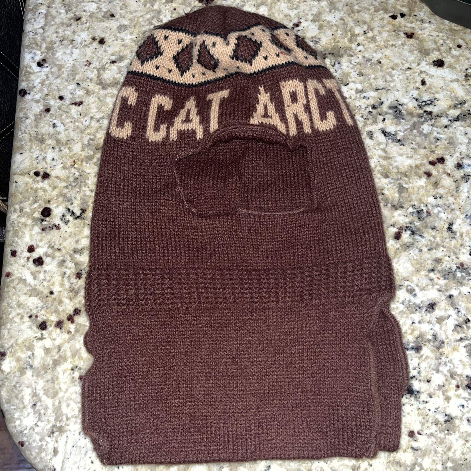 Vintage 70’s ARTIC CAT Winter Hat Ski Mask Snowmobile Balaclava