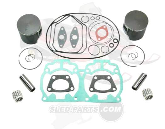 2004-2018  Ski-Doo MXZ 500SS Trail SPI Pistons Bearings Top End Gasket Kit 76mm