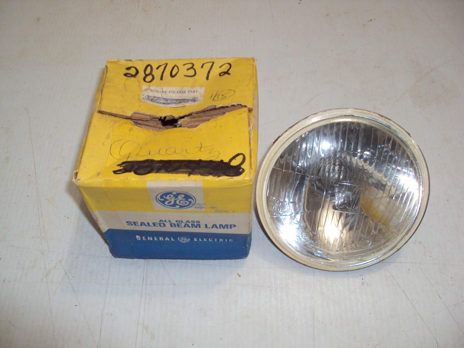 Vintage NOS Polaris snowmobile headlight, Quartz, TX, TXL, 2870372
